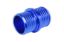 Picture of HPS Performance HVAC Heater Hose Connector - AHU-087-BLUE