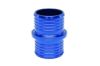 Picture of HPS Performance HVAC Heater Hose Connector - AHU-087-BLUE