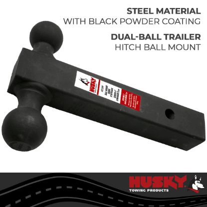 Picture of Husky Towing Trailer Hitch Ball Mount - 31354