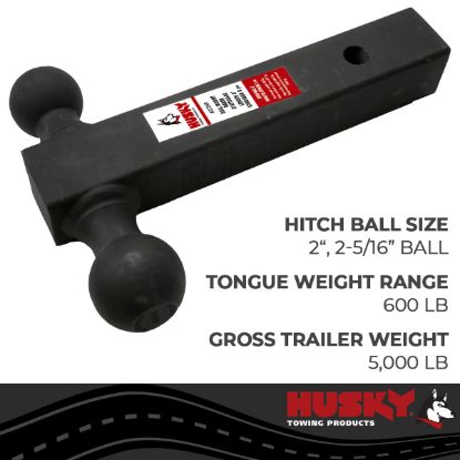 Picture of Husky Towing Trailer Hitch Ball Mount - 31354