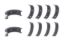 Main Bearing Set Coated Subaru EJ20/EJ22/EJ25