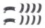 Main Bearing Set Coated Subaru EJ20/EJ22/EJ25