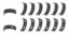 Main Bearing Set Coated Toyota 6-Cyl 2JZGE