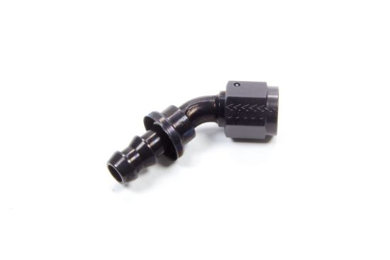 #6 45 Degree Socketless Black