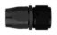 #12 Str Hose End Black