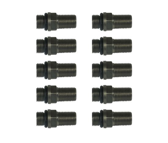 Schrader Valve 5-16-32 Stainless Steel 10 Pack