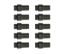 Schrader Valve 5-16-32 Stainless Steel 10 Pack