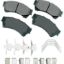 Brake Pad Front Ford Fusion 06-12 Lincoln MKZ