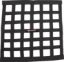 Window Net Ribbon Style 18 x 18 Black Non-SFI