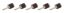 Flap Wheel with Mandrel 1in OD 80 Grit 5pk