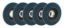 Flap Discs 120 Grit 4-1/2in with 7/8in Arbor