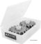 QC Gear Tote Plastic White 50pk