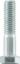 Hex Head Bolt 7/16-14 x 2-1/2 Grad 5 10pk