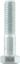 Hex Head Bolt 7/16-14 x 2 Grade 5 10pk