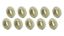 3/8-24 LH Steel Jam Nuts 10pk