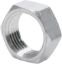 5/8-18 RH Alum Jam Nuts Thin O.D. 50pk