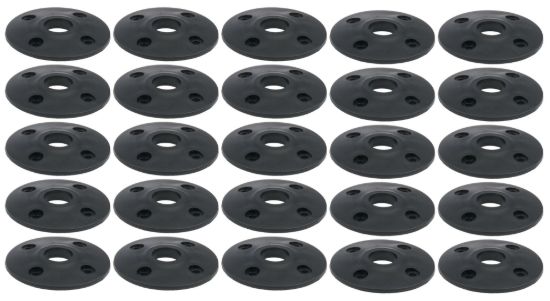 Scuff Plate Plastic Black 25pk