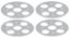 LW Scuff Plate Aluminum 3/8in 4pk