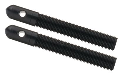 Alum Hood Pins 1/2in w/ 3/16in Hole 2pk Black