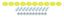 Countersunk Bolt Kit Fluorescent Yellow 10pk