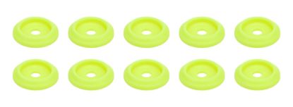 Body Bolt Washer Plastic Fluorescent Yellow 10pk