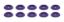 Body Bolt Washer Plastic Purple 10pk