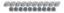 Flush Hd S/E Fasteners 5/16 .500in 10pk Alum