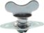 Wing Hd S/E Fasteners 5/16 .550in 10pk Steel