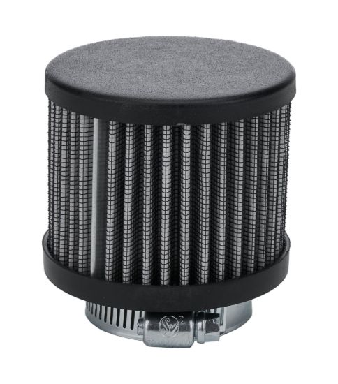 V/C Breather w/o Shield Black 1-1/2in