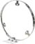Wheel Ring Flat Style Alum 3 Fastener Bolt-on
