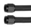 Coated Braided Line 24in #4 Hose -4 Str/-4 Str