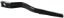 Torsion Arm LF S-Bend Black
