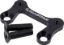 Front Brake Mount Kit 10-7/8 Rotor Black