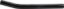 5/8 Bent Tie Rod Tube 14-1/2in
