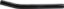 5/8 Bent Tie Rod Tube 15-1/2in