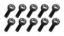 Pro Rod End RH Moly PTFE Lined 3/4 10pk