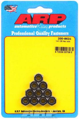 1/4-28 Hex Nut w/Flange Kit (10pk)