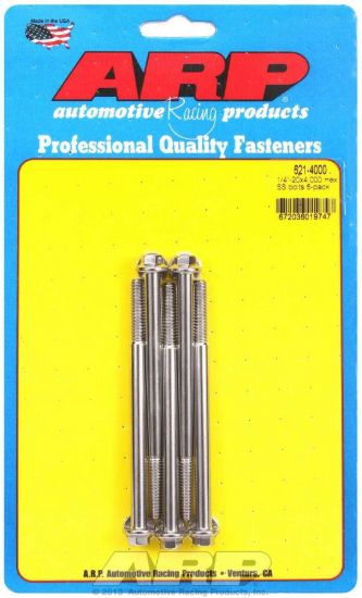 S/S Bolt Kit - 6pt. (5) 1/4-20 x 4.000