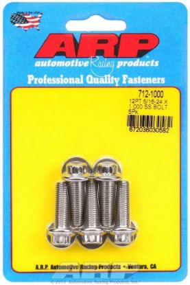 S/S Bolt Kit - 12pt. (5) 5/16-24 x 1.000