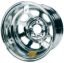 15X8 3in 5.00 Chrome w/ 3 Tabs for Mudcover