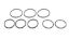 Elastomer Kit - 3 Ring 6.385 w/70/60/70