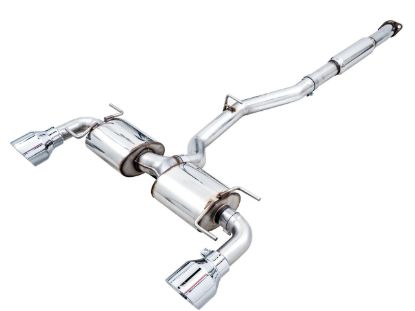BRZ GR86 FR-S Exhaust Dual Outlet Chrome Tips