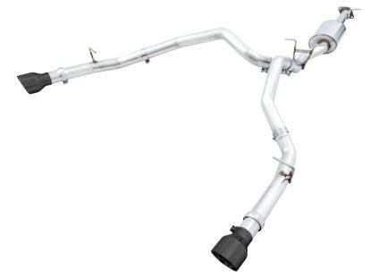 19+ Ram 5.7 1500 Exhaust Dual Outlet Black Tips