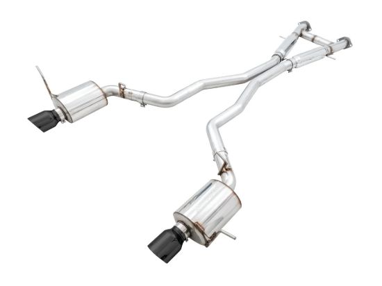 Jeep SRT WK2 Exhaust Dual Outlet Black Tips