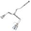 Subaru WRX STI Exhaust Quad Chrome Tips