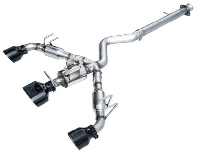 GR Corolla Exhaust Triple Outlet Black Tips