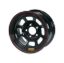 Wheel 14x7 D-Hole 5x 4.5in 2in BS Black