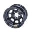 15x8 IMCA Wheel D-Hole Black 5x5 w/ Tabs