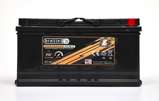 49-H8-L5 Endurance AGM Battery 990 CCA