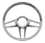 Steering Wheel 1/2 Wrap 15.5in Tec 5 Polished